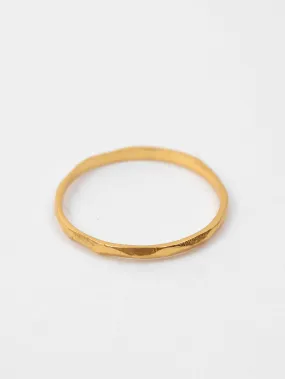 Band Stacking Rings, Gold