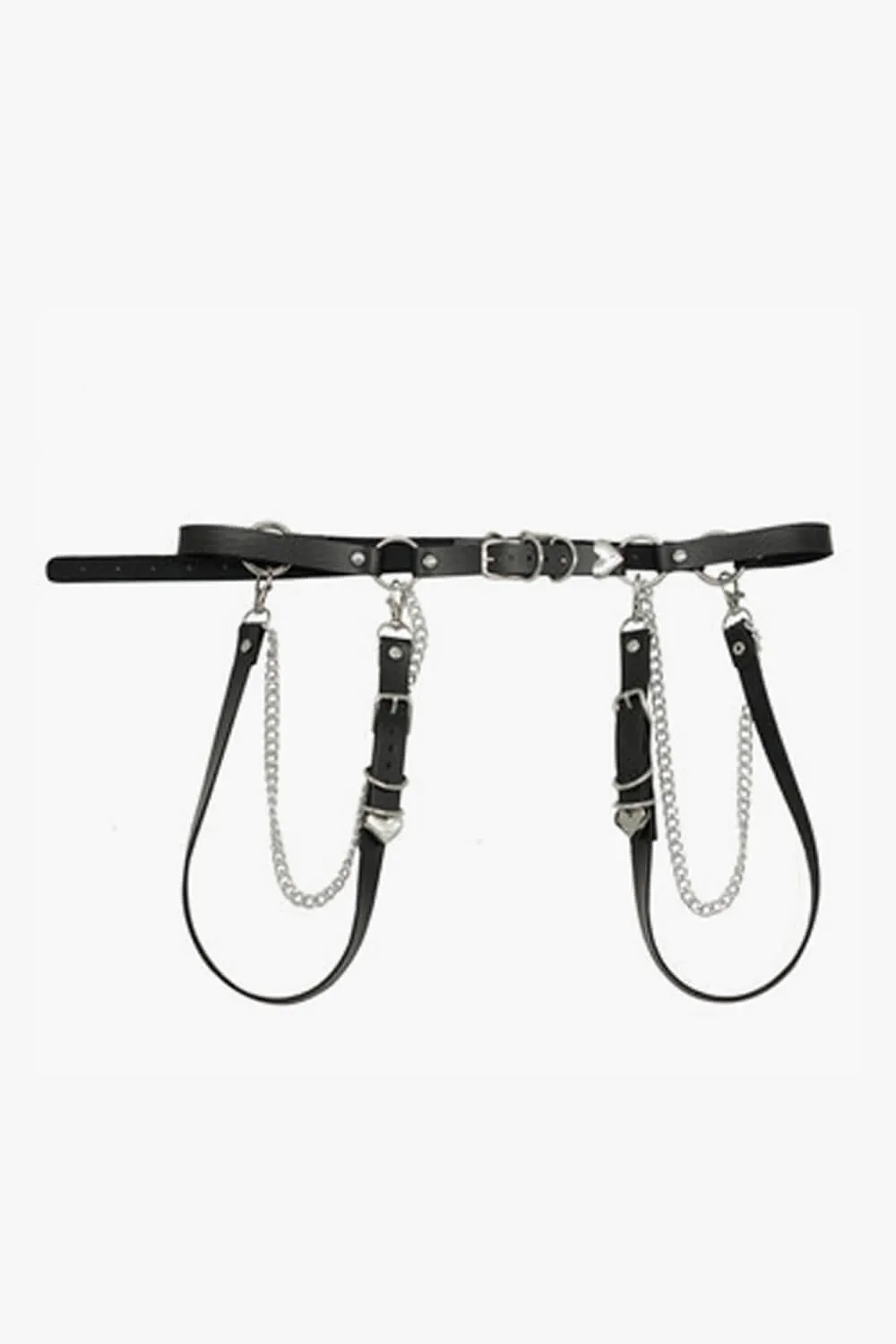 benpaolv Shoulder Straps Chain Belt Harness Set