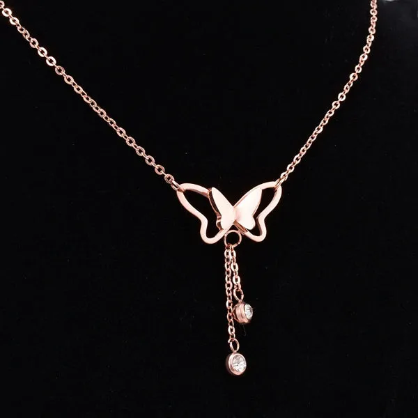 Butterfly Pendant Anklet Chain