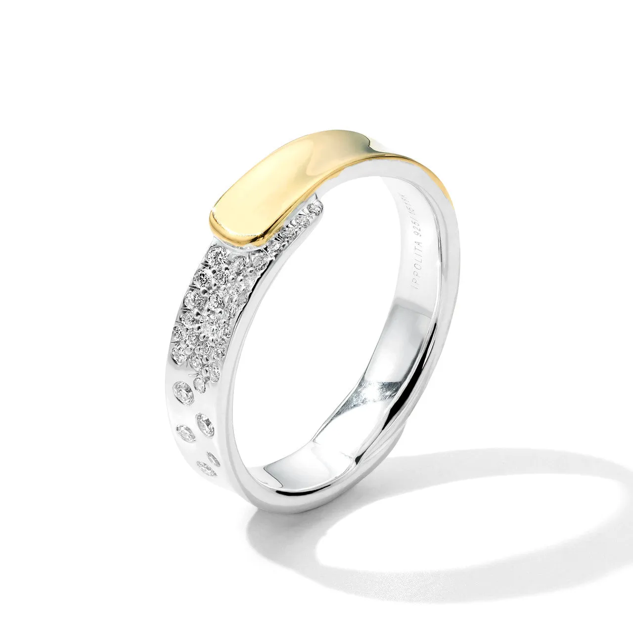 Chimera Thin Overlapping Diamond Ring