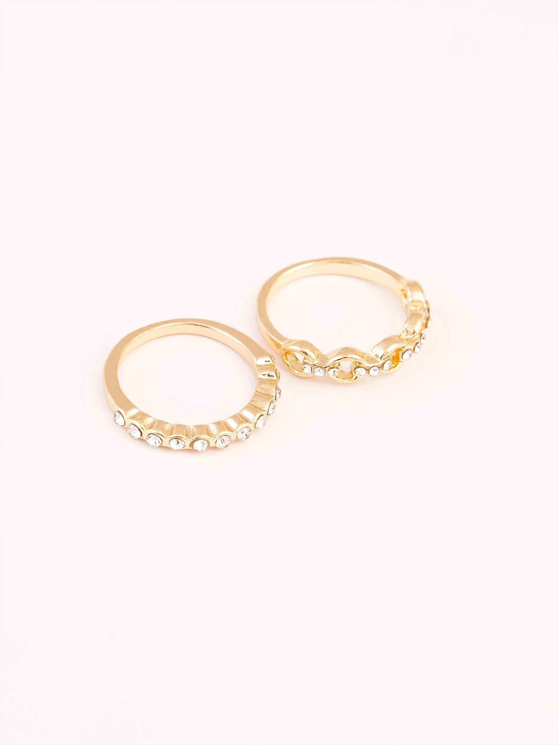 Classic Gold Ring Set