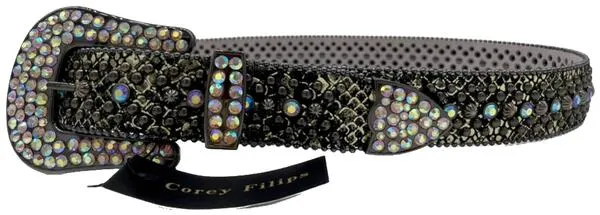 Corey Filips - Arcoiris de Oro Belt CF1057