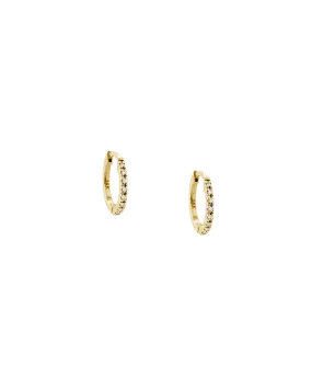 DIAMOND ETERNITY SLEEPERS (14K GOLD)