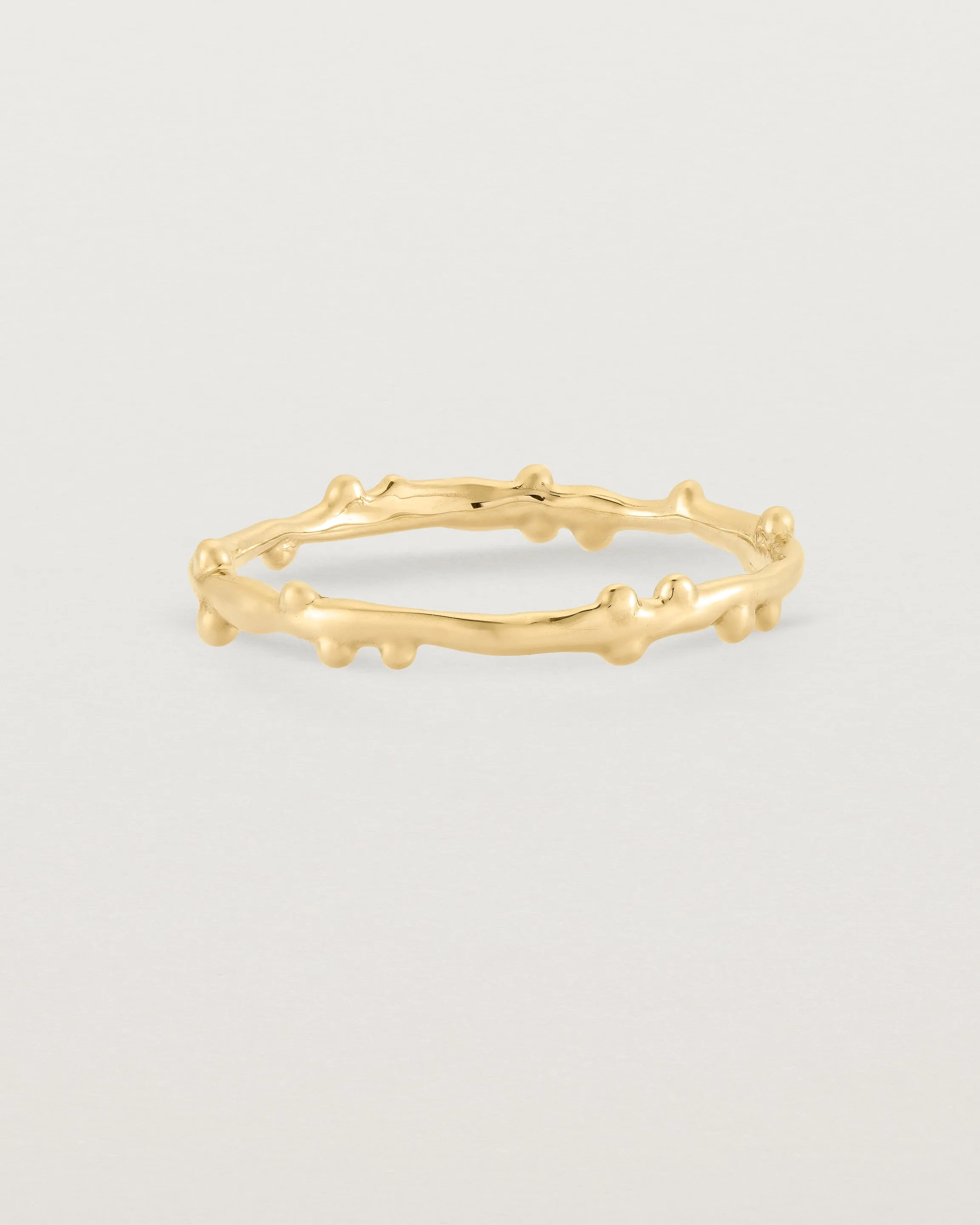 Dotted Organic Stacking Ring | Ready to Ship