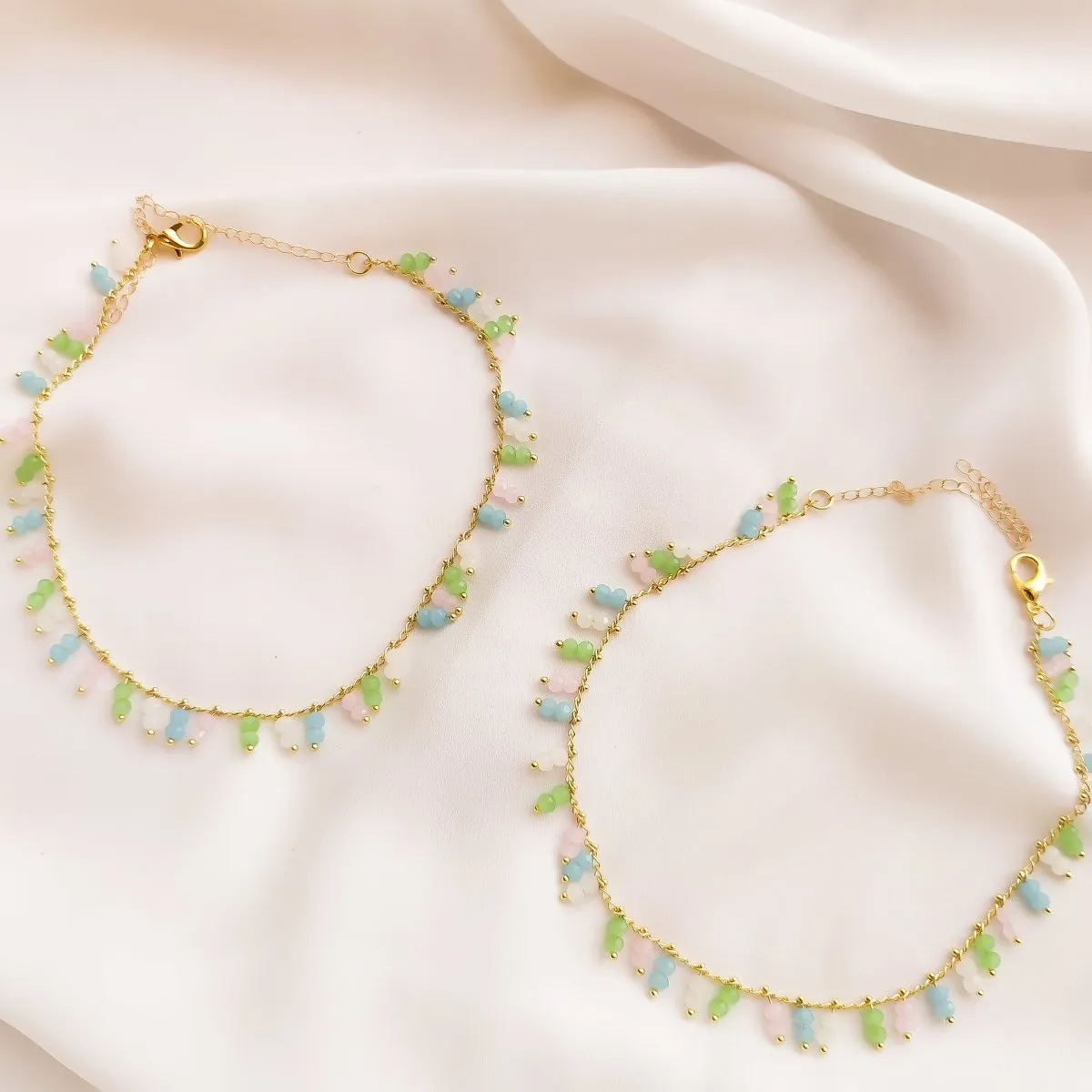 Lora Anklets - Pastels