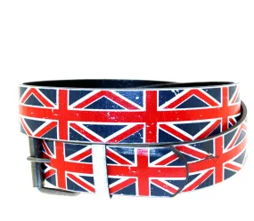 Printed Union Jack Print Belt