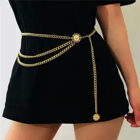 Sexy Chain Waterfall Waist Belt