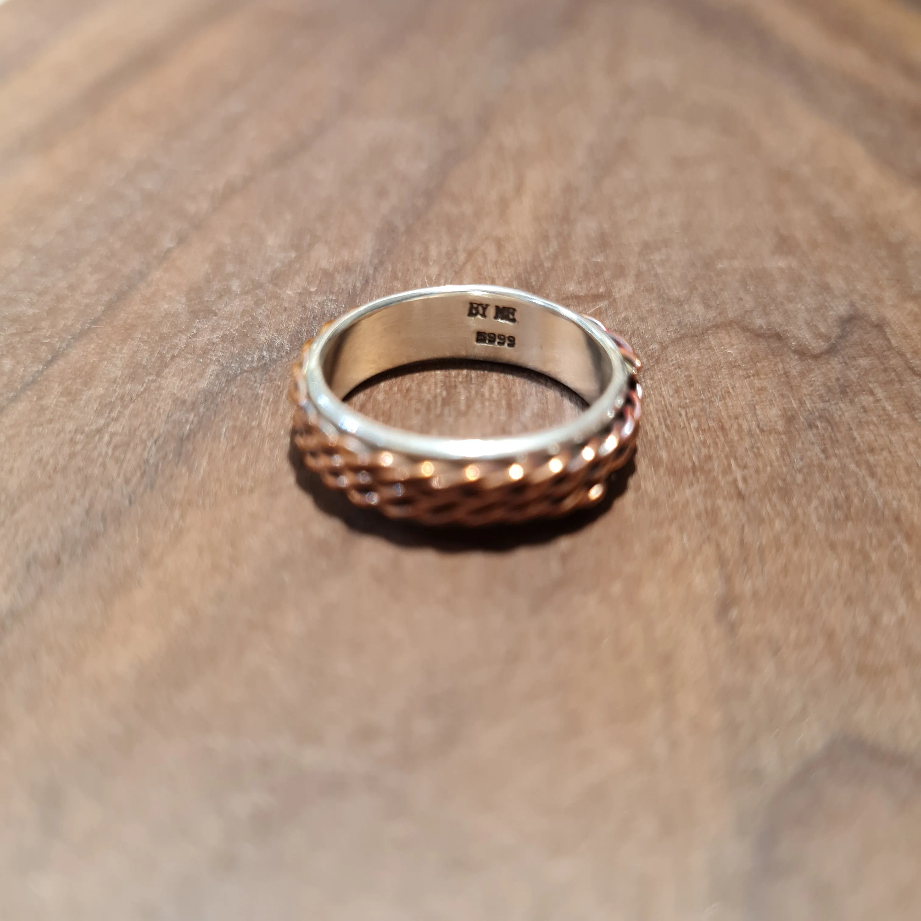 Silver & Copper Ring (Thin)