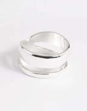 Silver Plated Two in One Ring