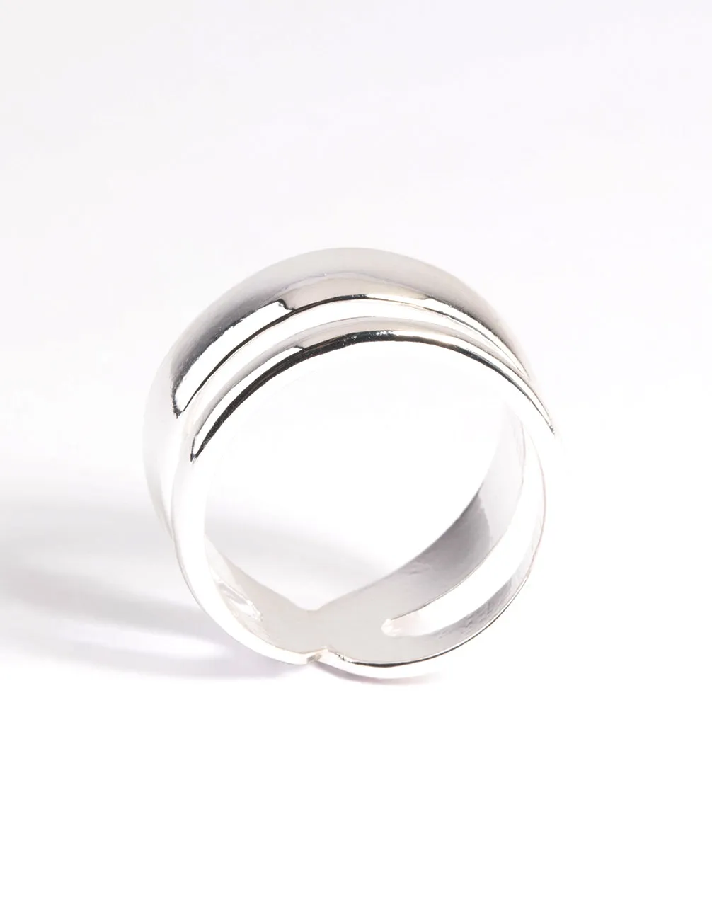 Silver Plated Two in One Ring