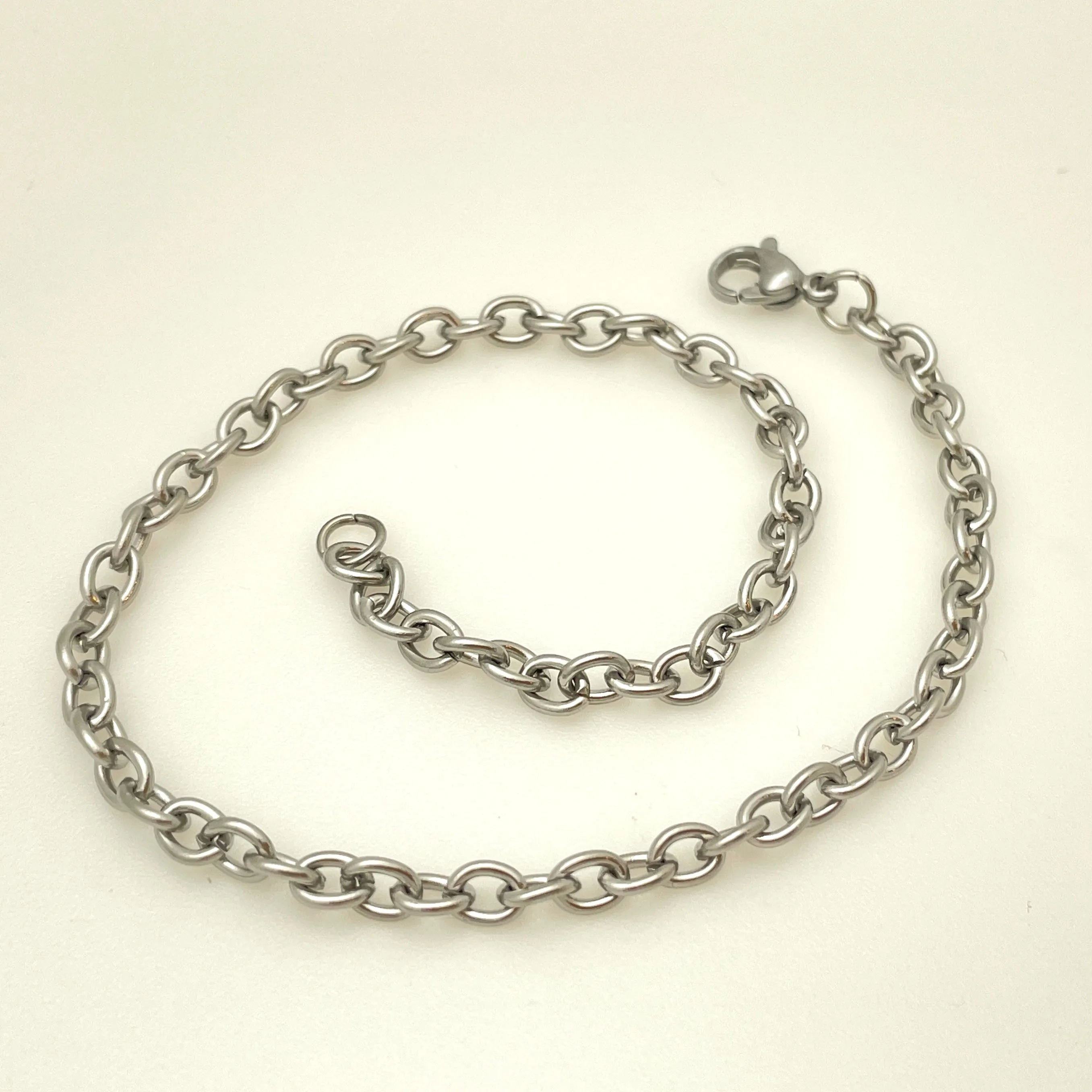 Stainless Steel Cable Chain Anklet