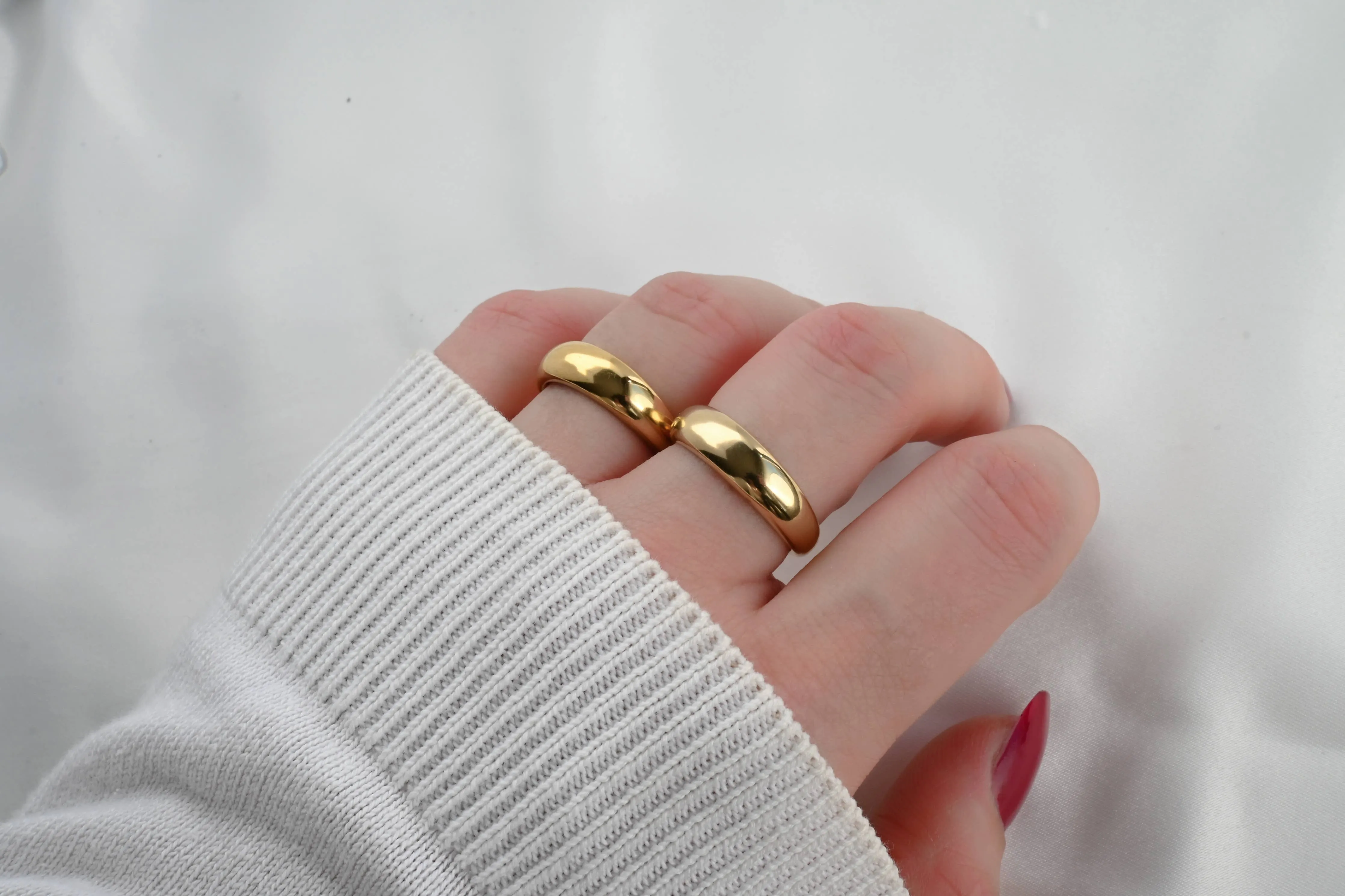 Thin Dome Ring