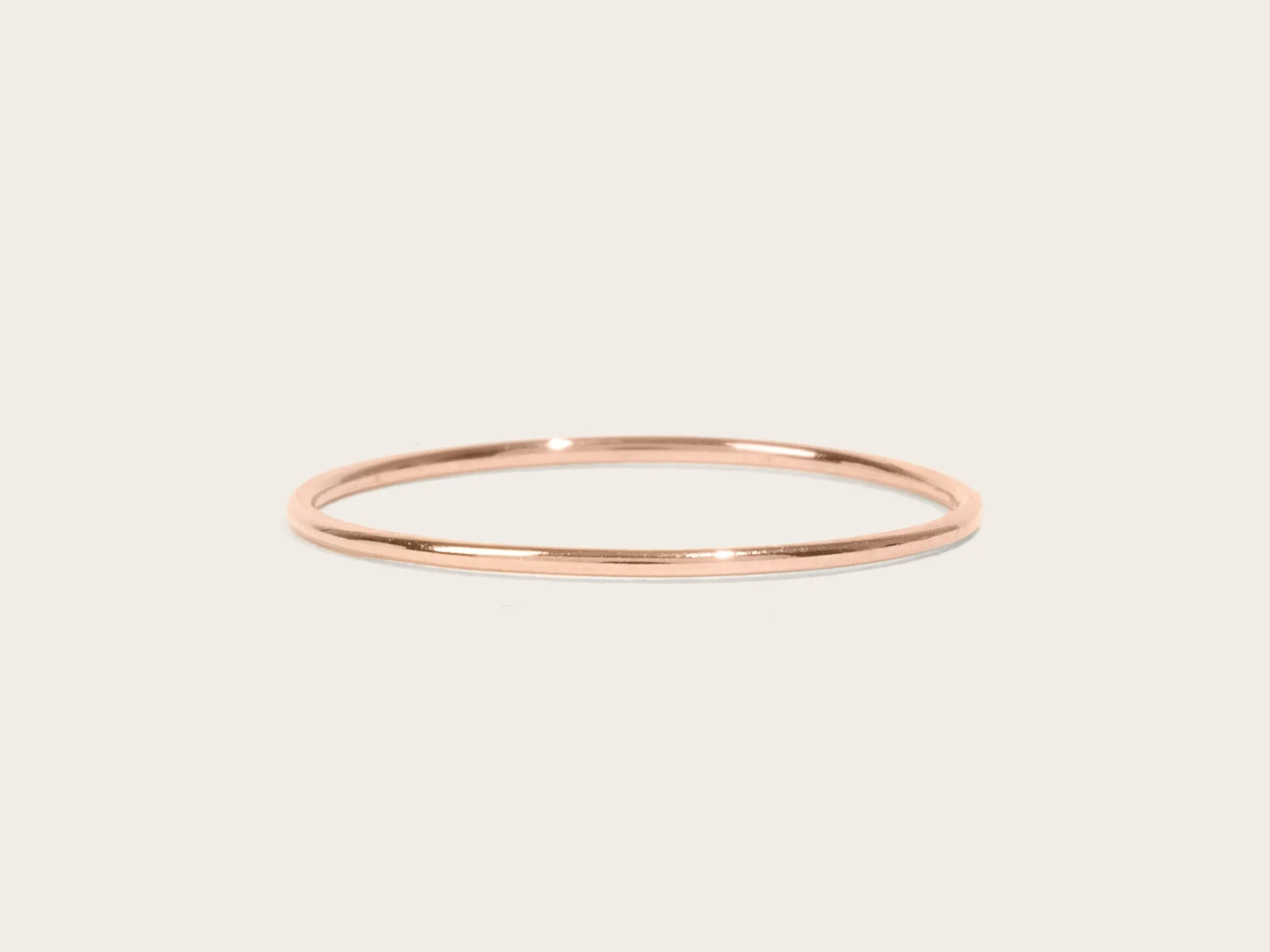 Ultra Thin Rose Gold Ring