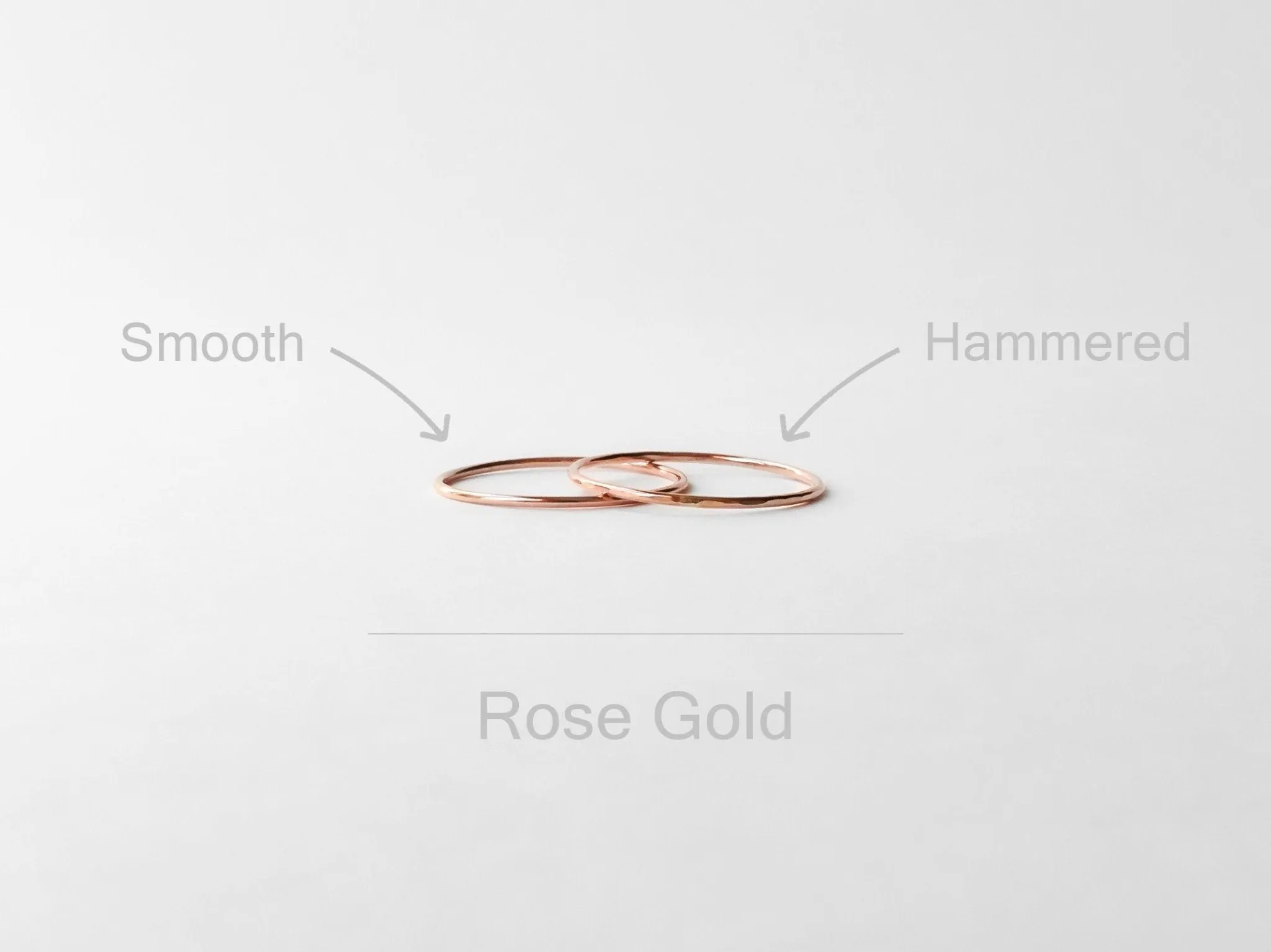 Ultra Thin Rose Gold Ring